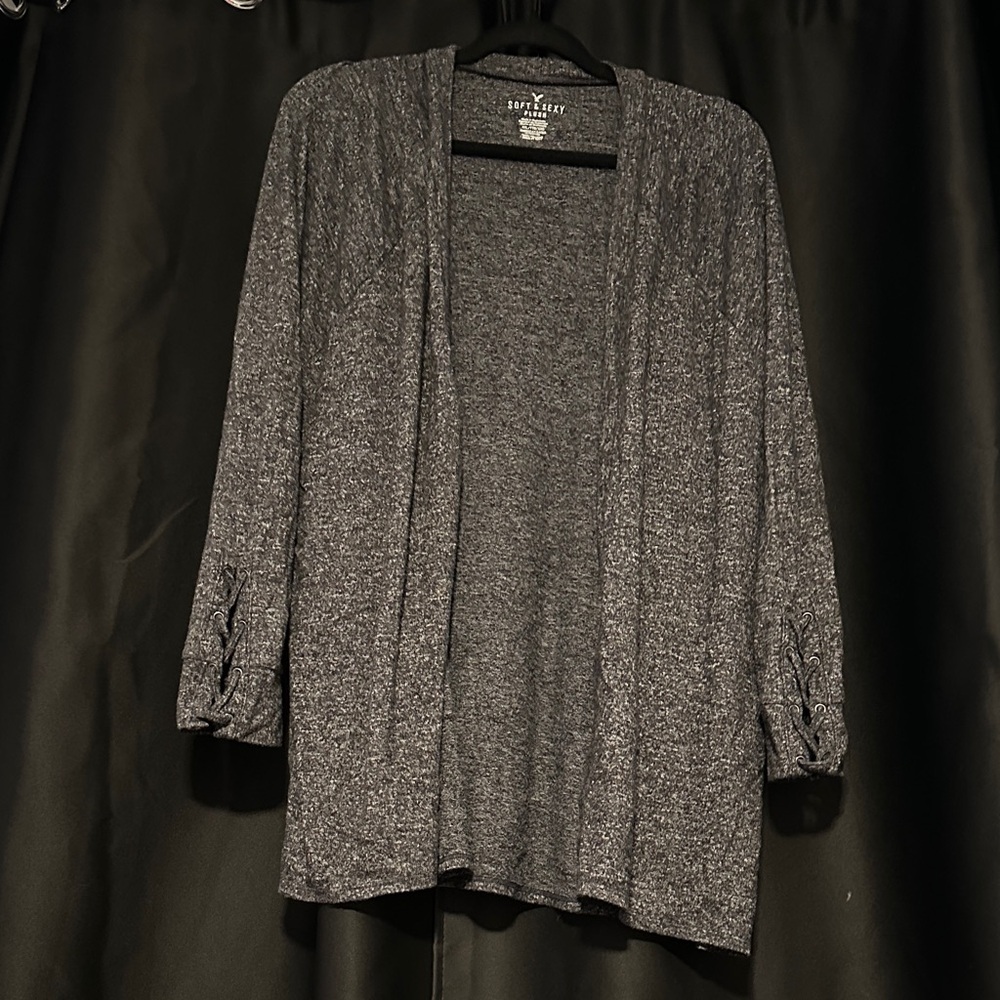 American Eagle Outfitters Gray Women's Cardigan